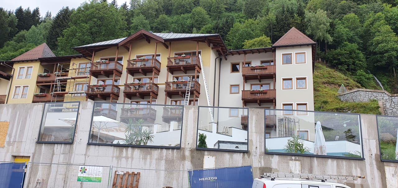 Außenansicht Sportresort Alpenblick