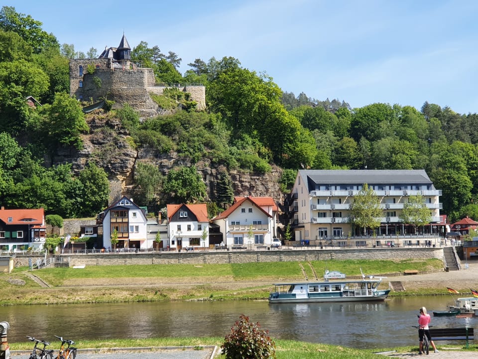 Ausblick Ferienhaus Montana