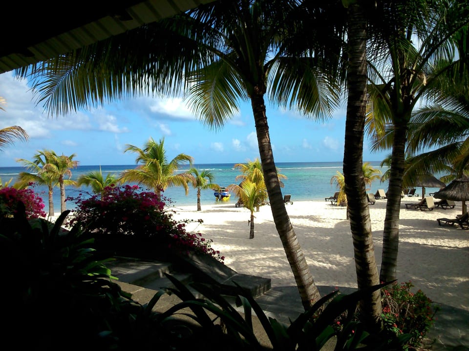 Blick aus dem Restaurant Victoria Beachcomber Resort & Spa