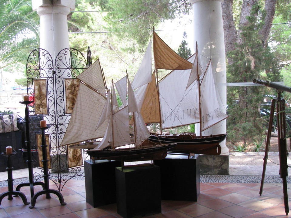 Schöne Dekoraton im Eingangsbereich Lago Garden