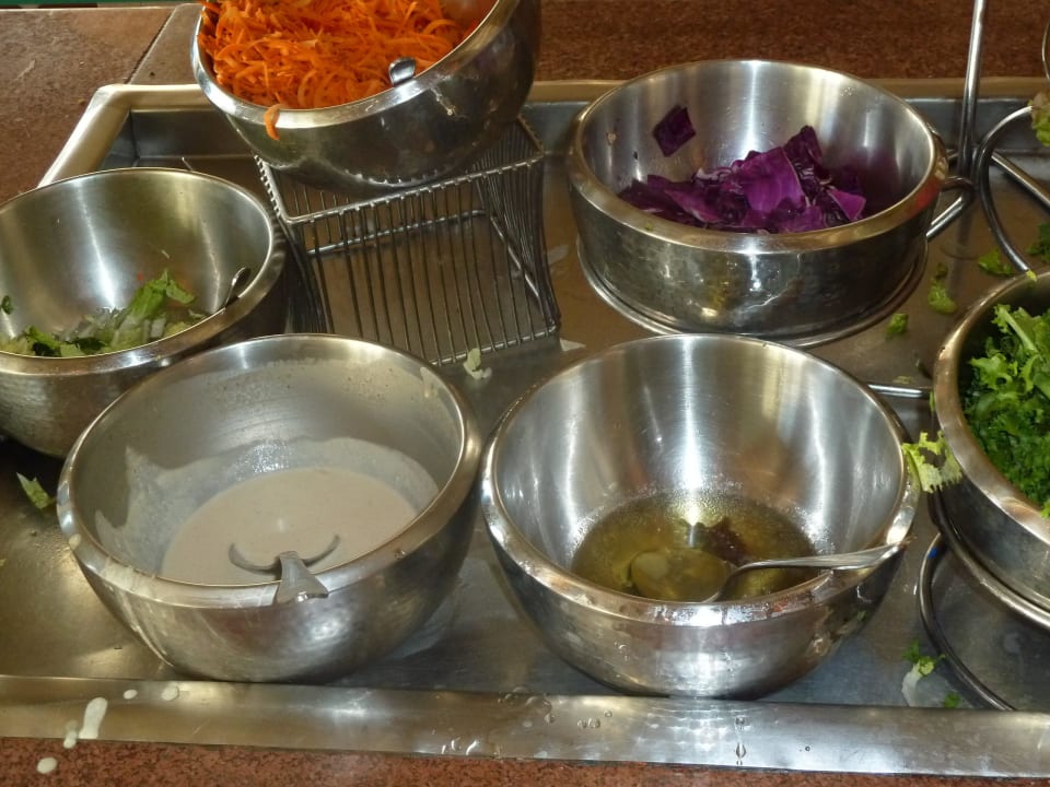 Lecker Salat Xanadu Club Makady Bay