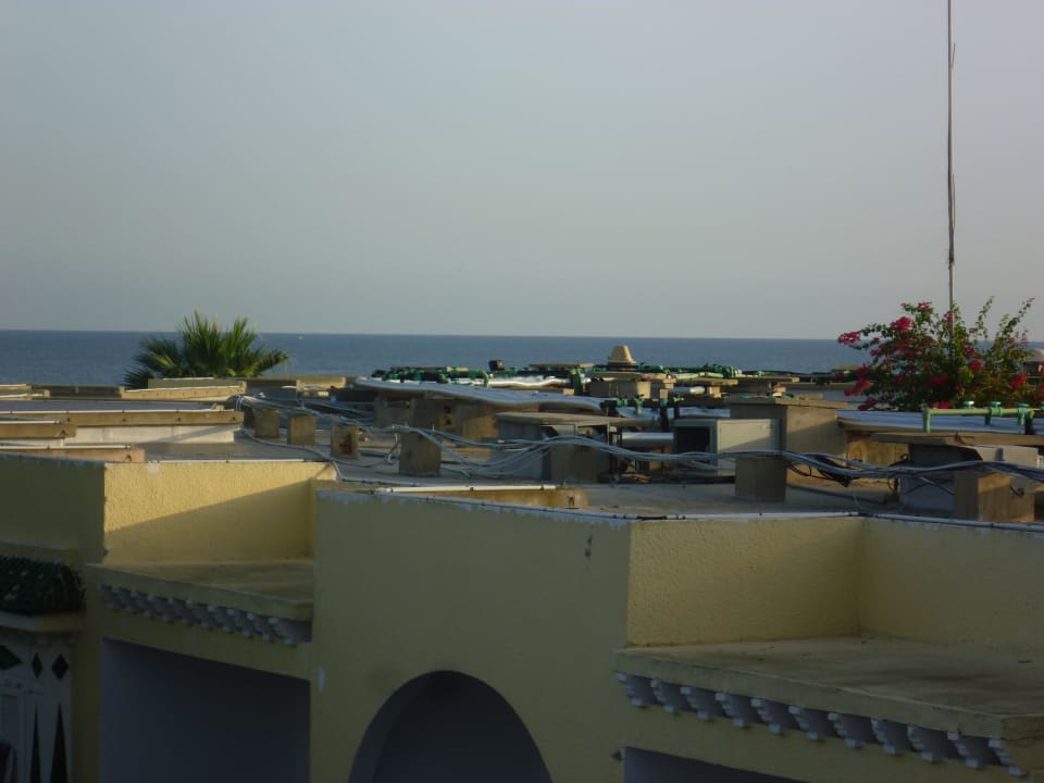 Ausblick Balkon vom Zimmer 1004 Houda Golf & Beach Club