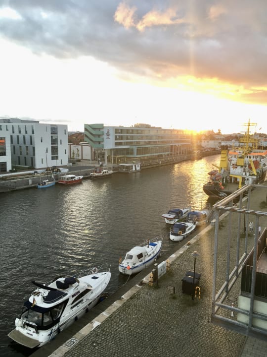 Ausblick Nordsee Hotel Fischereihafen