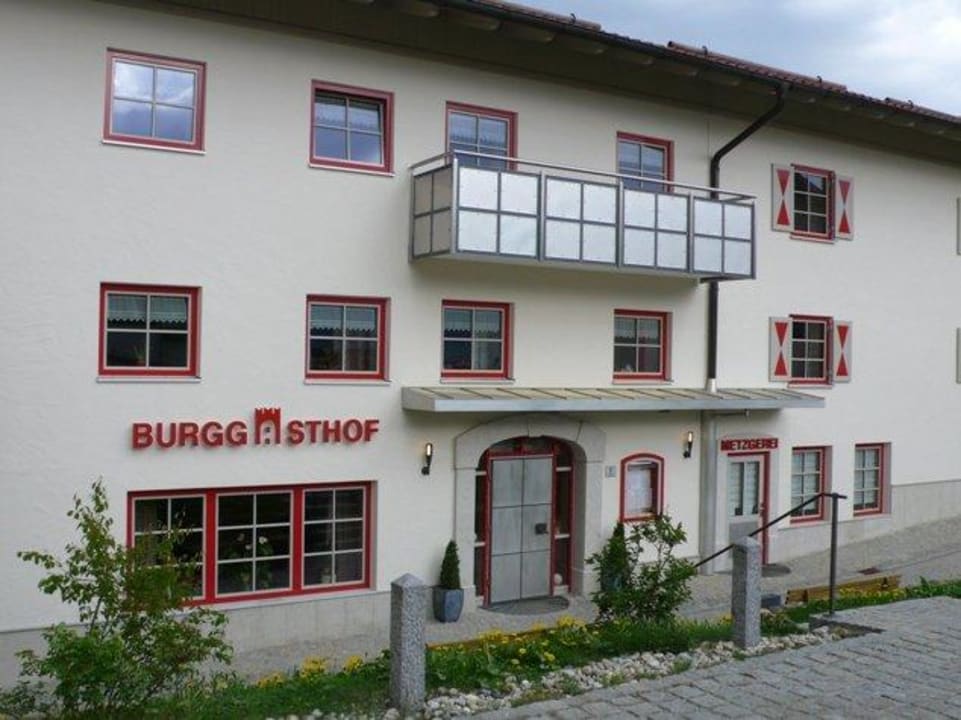 Eingang Burggasthof Hauptmann