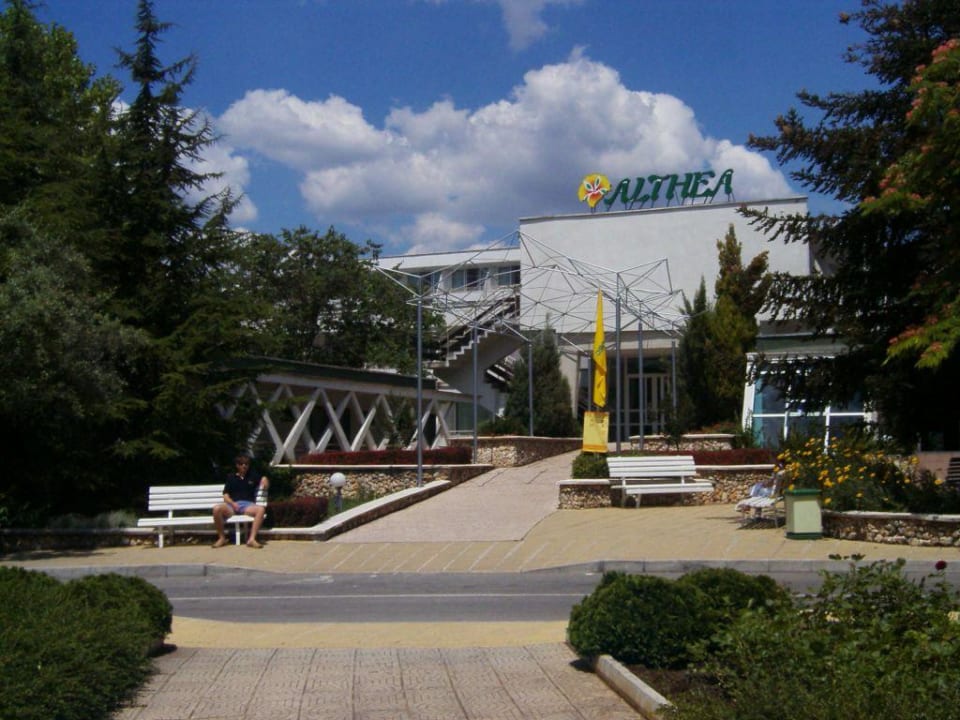 Eingangsbereich Hotel Althea