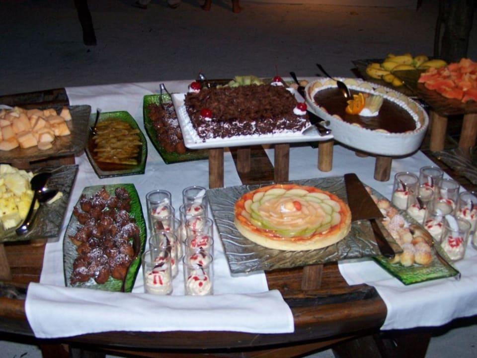 Dessertbüffet Maledivian Night Diamonds Thudufushi