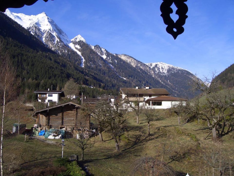 Blick aus Zimmer 205 Hotel Dornauhof