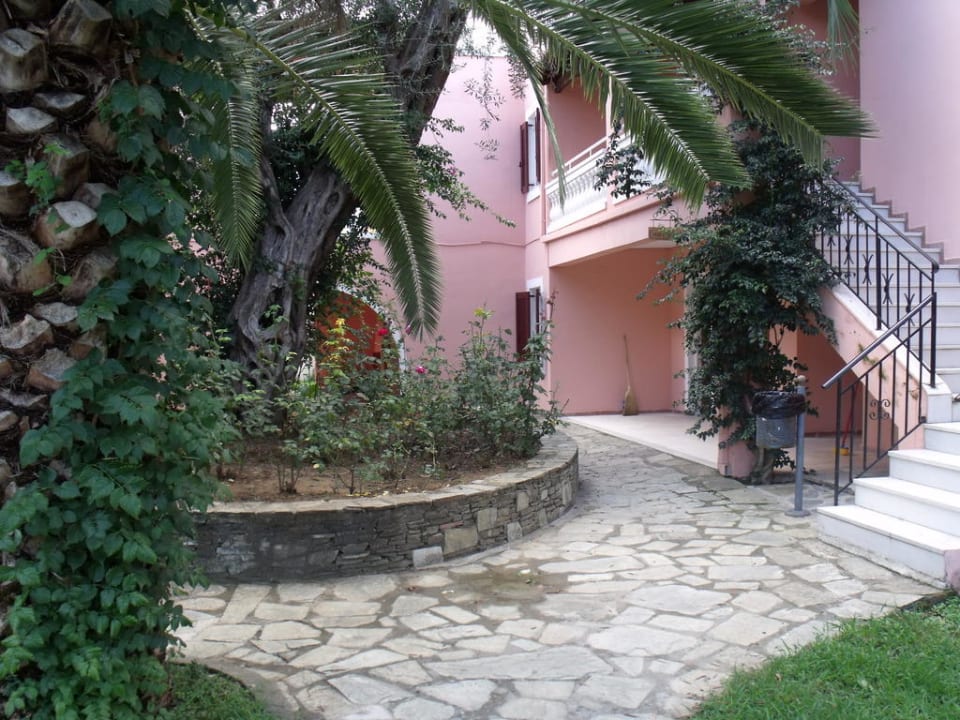 Weg zu den einzelnen Zimmern Sentido Apollo Palace