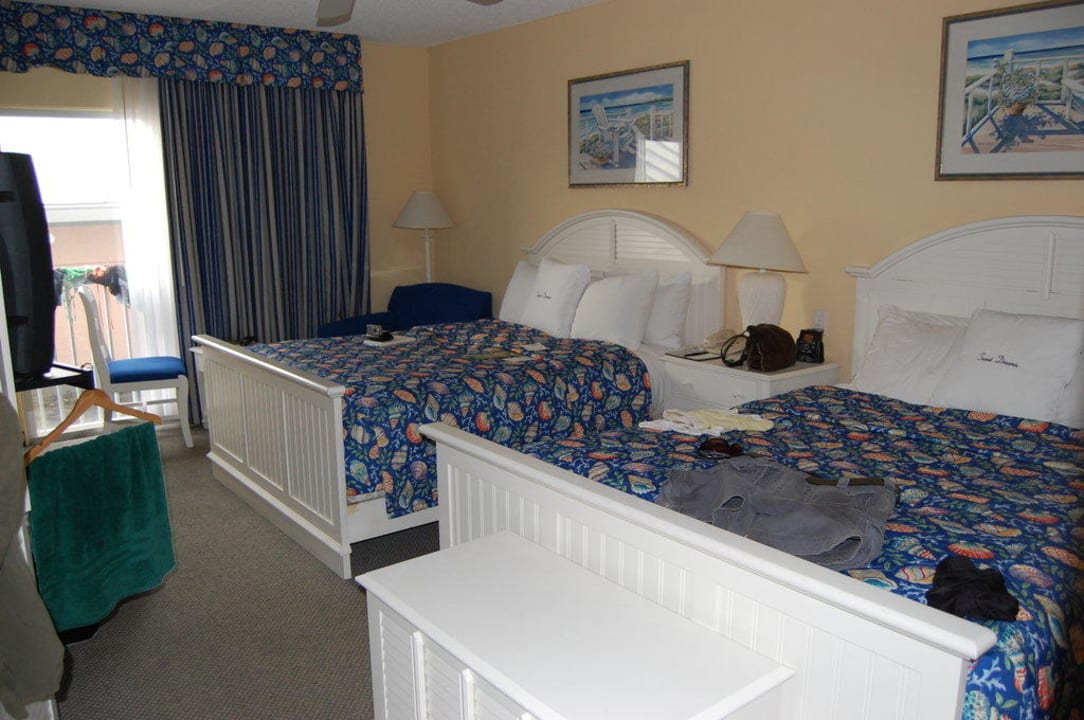 Unser Zimmer mit 2 Queensize-Betten Hotel Doubletree Grand Key Resort