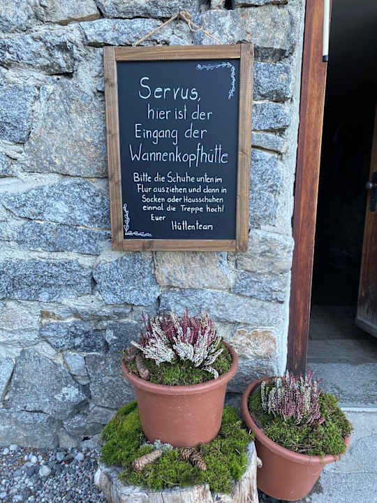 Außenansicht Wannenkopfhütte