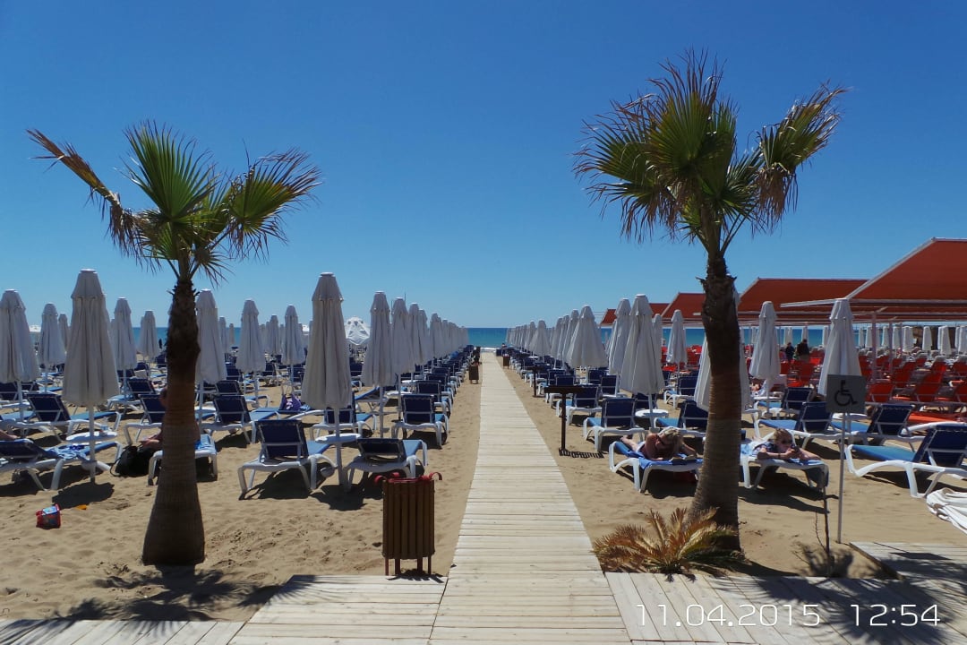 Blick zum Strand Dream World Resort & Spa