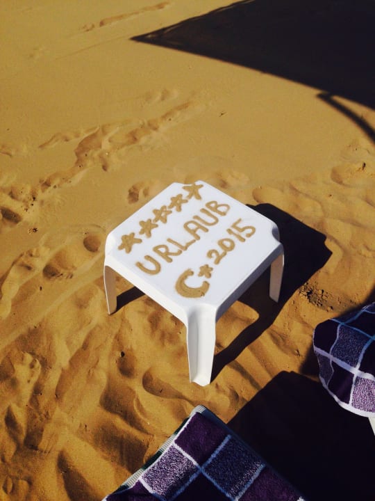 Kunstwerk von unserer Lifeguard Trendy Aspendos Beach Hotel