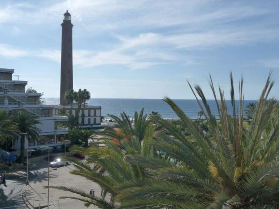 Blick vaus dem Zimmer Hotel Riu Palace Oasis