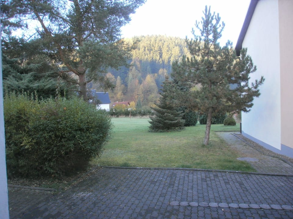 Ausblick vom Zimmer  Berghotel Mellenbach