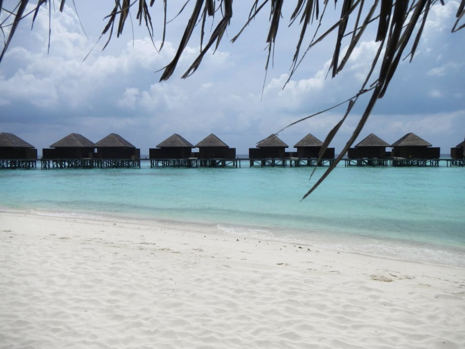 Overwater Bungalows mit Zugang in die Lagune Veligandu Maldives Resort Island