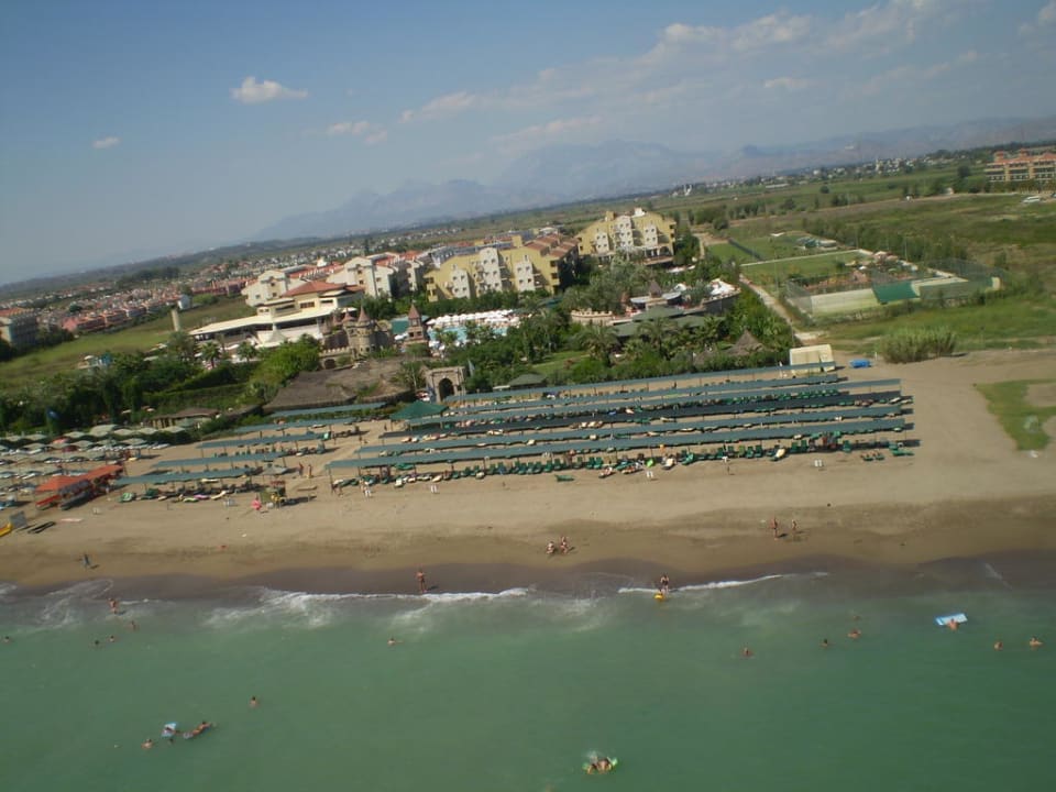 Das Hotel von oben Belek Beach Resort Hotel