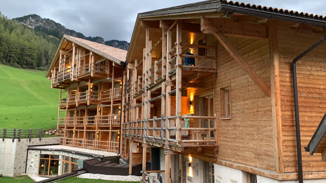 Ausblick Cyprianerhof Dolomit Resort