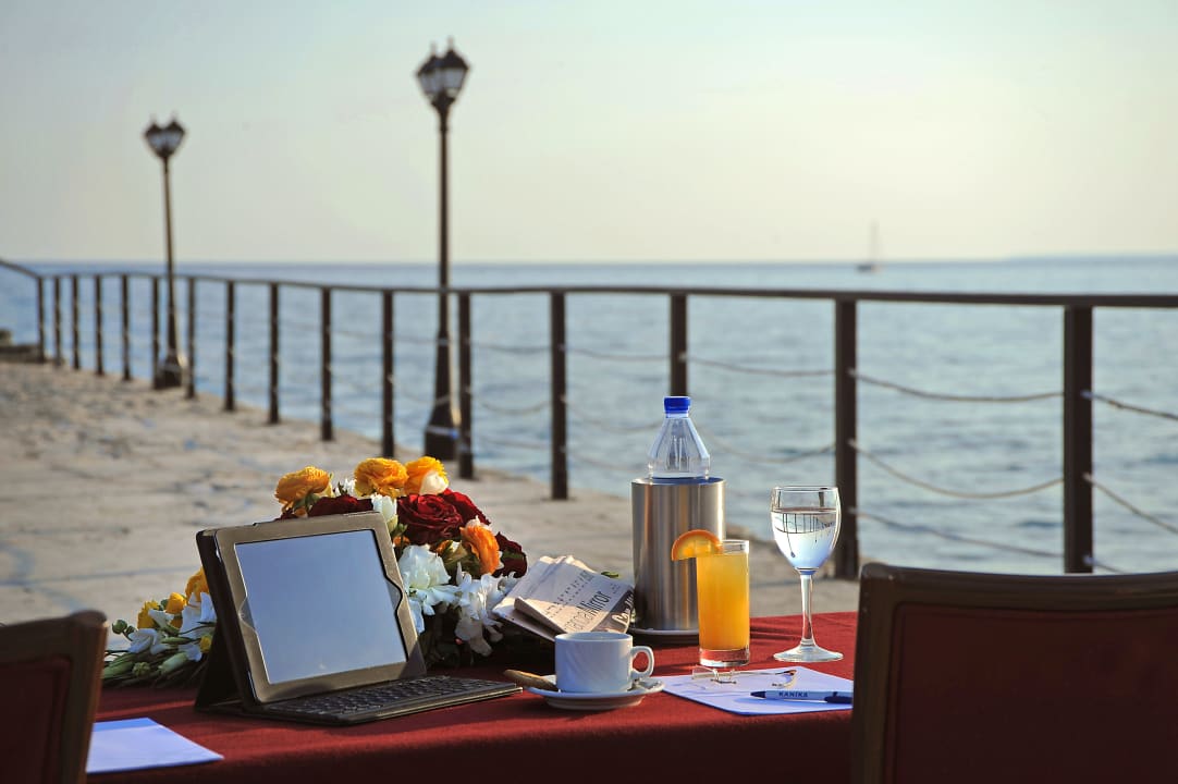 Conference by the pier Elias Beach Hotel