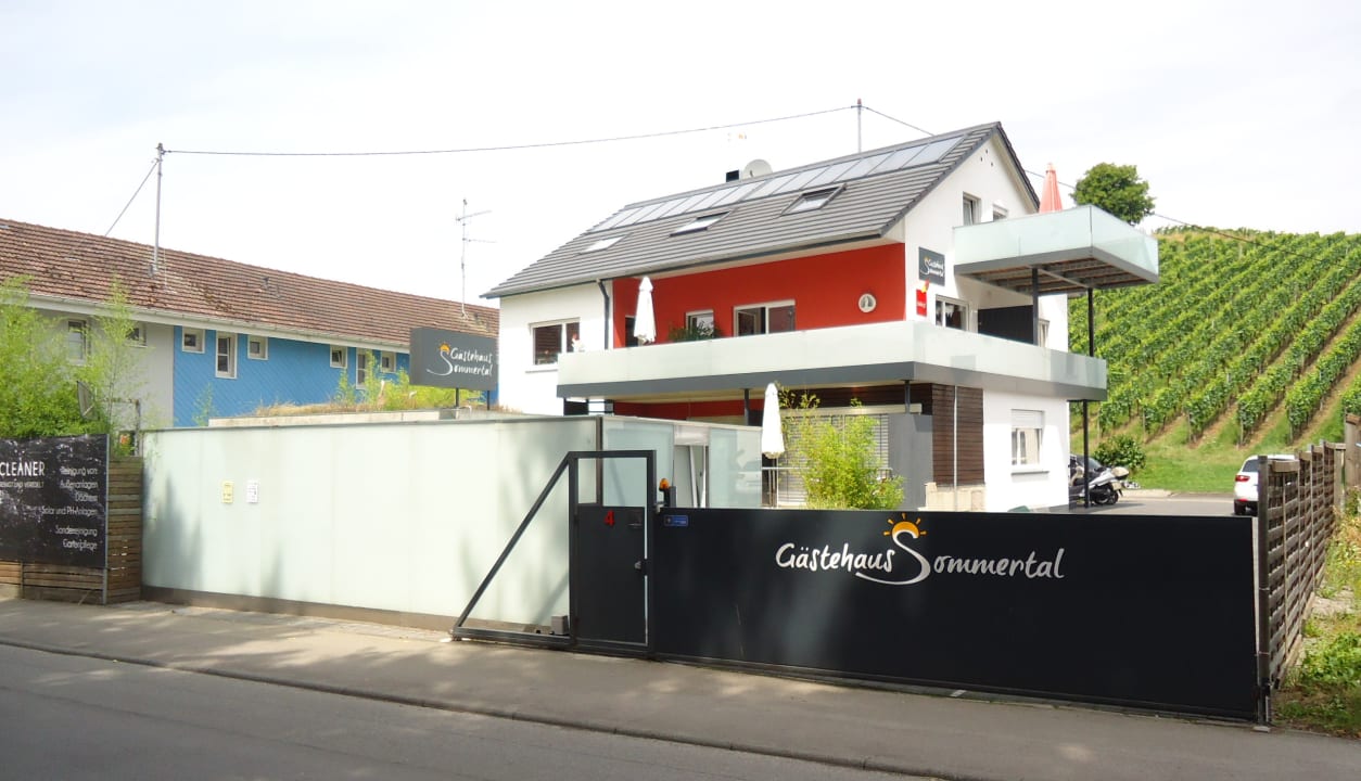 Außenansicht Gästehaus Sommertal