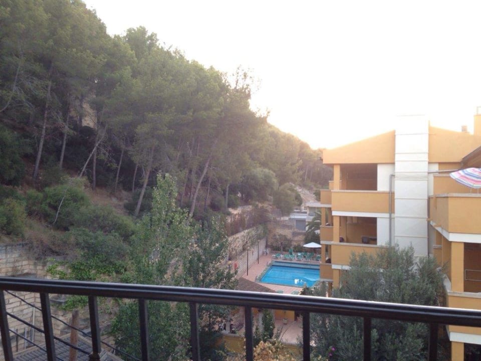 Ausblick vom Balkom FLOR los Almendros Hotel