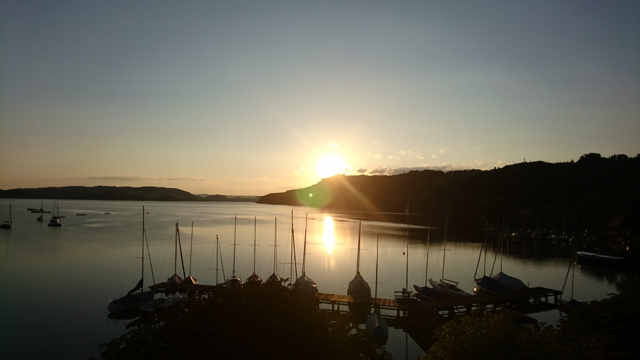 Ausblick Seeside Hotel Seewirt Mattsee