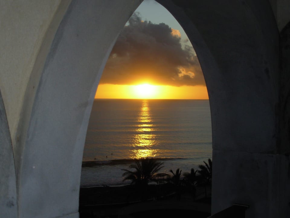 Sonnenuntergang vom Turm Lopesan Costa Meloneras, Resort & Spa