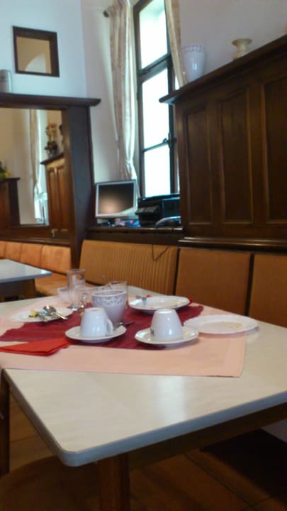 Frühstückstisch Hotel Goldenes Lamm