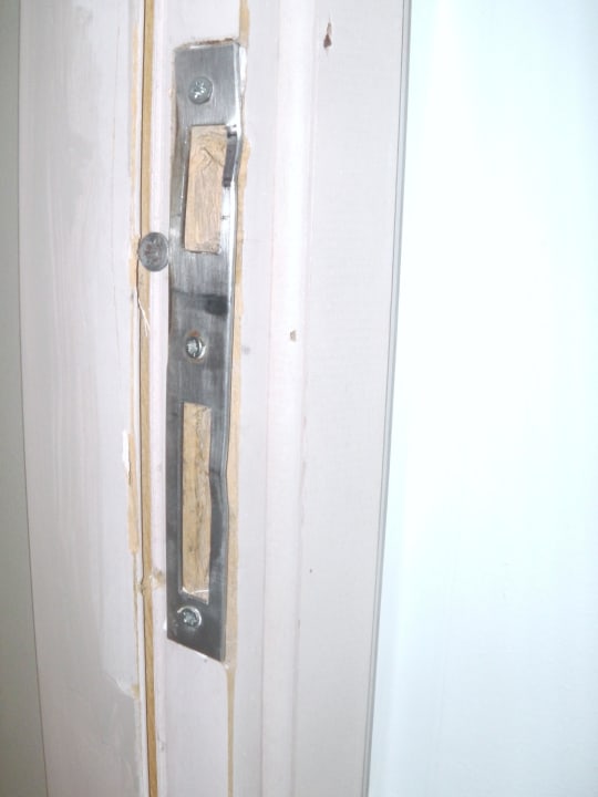 Türschloss unseres Hotelzimmers Lindos Princess Beach Resort & Spa