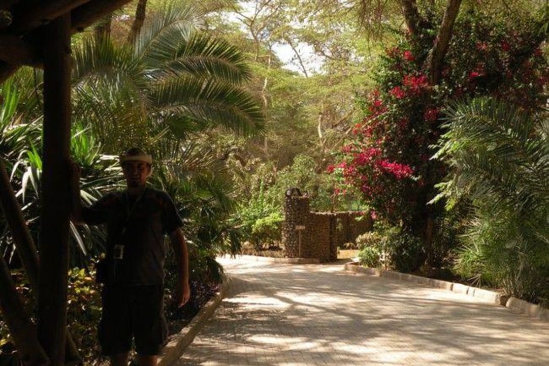 Wejście do hotelu Ol Tukai Lodge