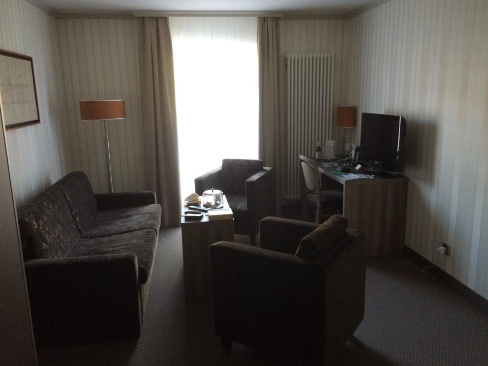 TV mit Sitzgruppe Hotel Dorotheenhof Weimar