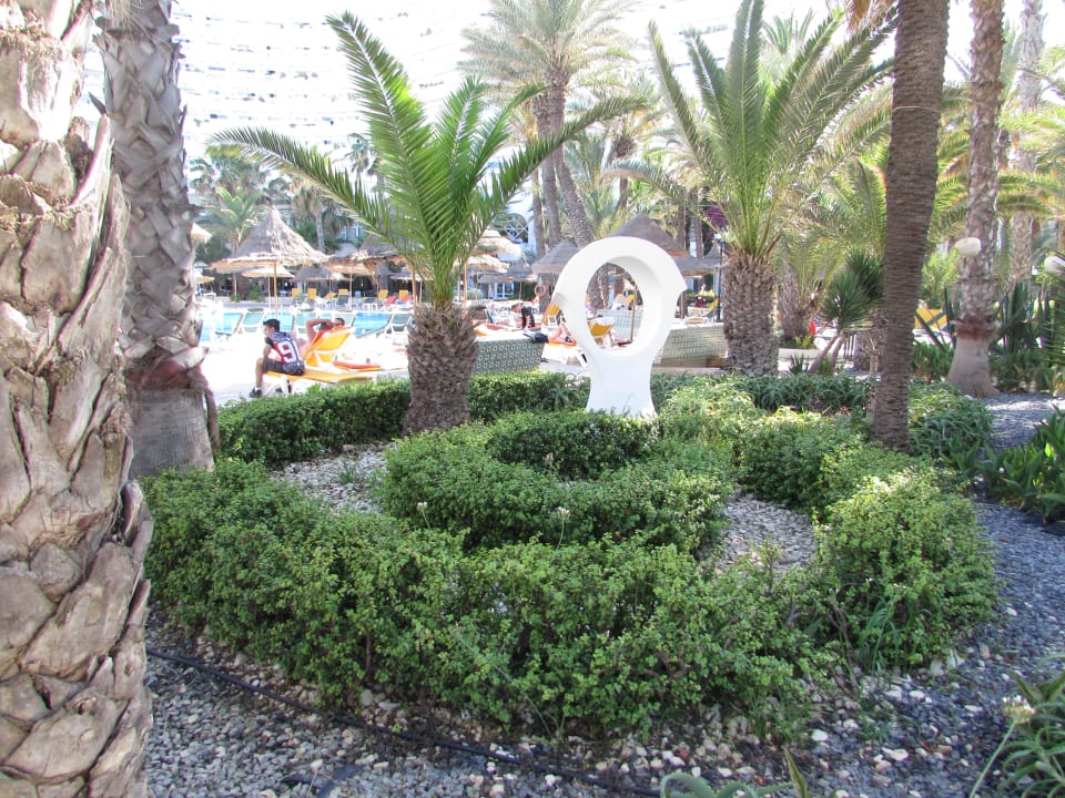 Gartenanlage Riadh Palms Resort & Spa