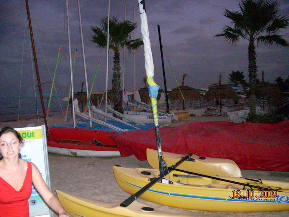 Strand am Abend El Mouradi Club Kantaoui