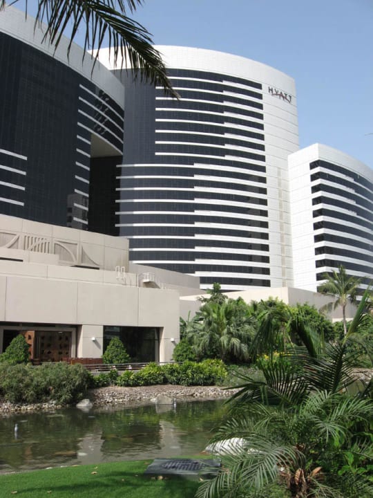 Blick aus dem Garten Grand Hyatt Dubai