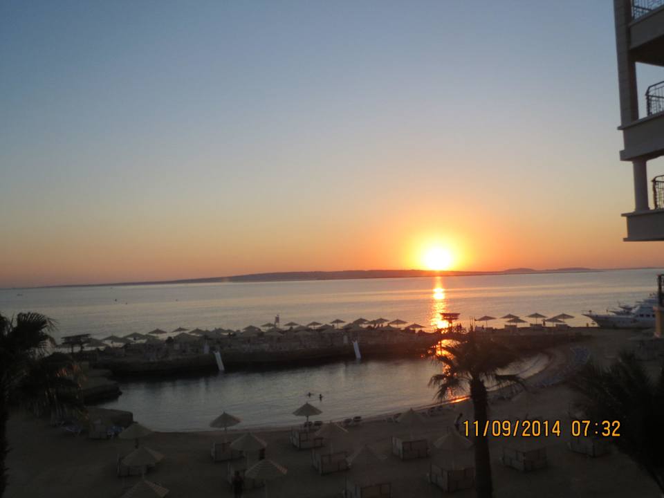 Вид из номера,рассвет SUNRISE Holidays Resort (Adults Only)