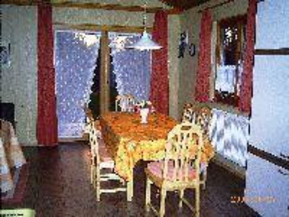 Ferienhaus Dankern - Haus Vogelgesang: Essecke Ferienhaus Vogelgesang