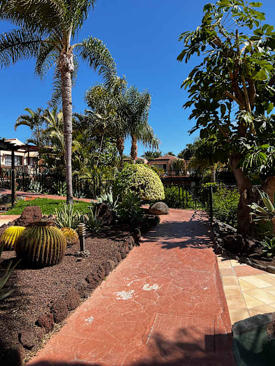 Gartenanlage allsun Hotel Esplendido