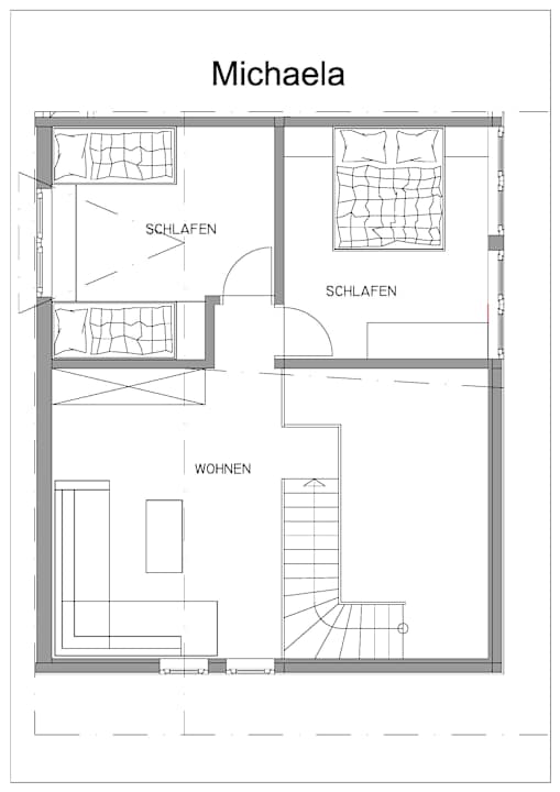 Zimmer Landhaus Celina - Panoramastall Roßberg