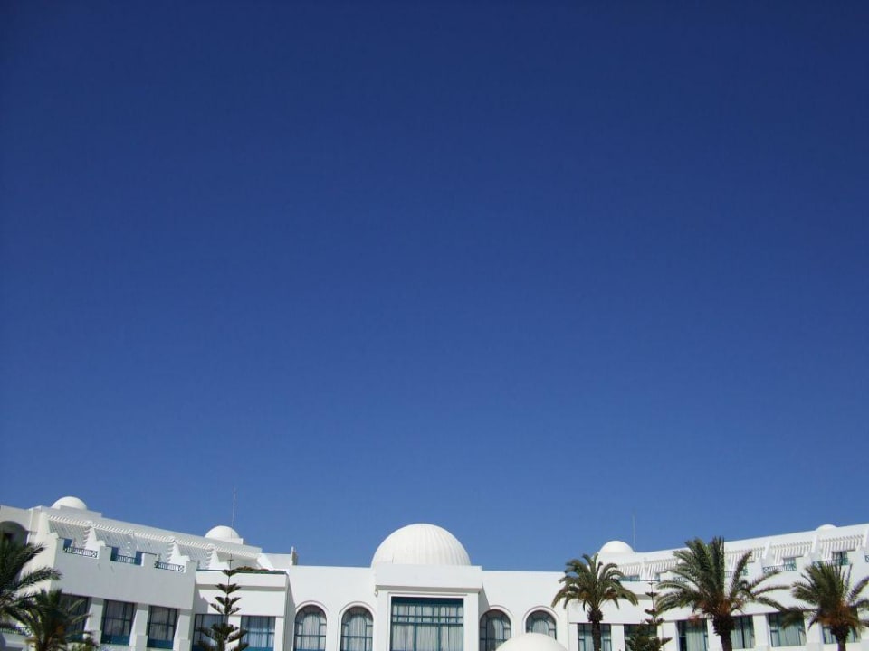 Strahlend blauer Himmel Mahdia Palace Thalasso