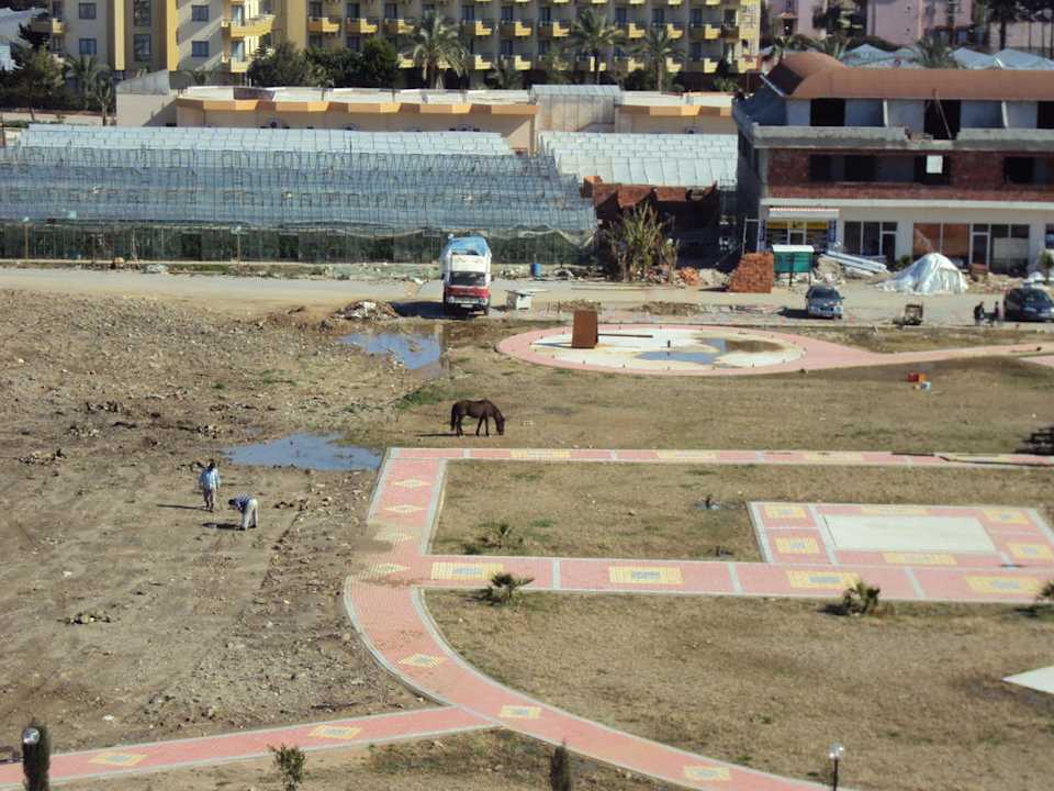 Ausblick aus dem Fenster Solivia Hotel