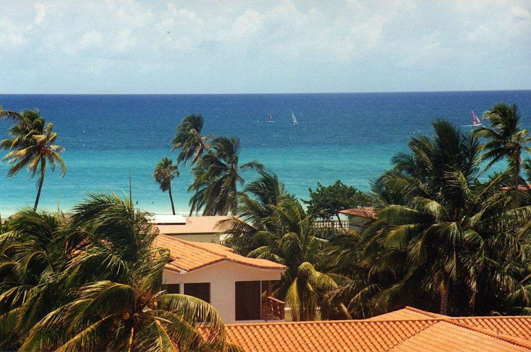 Aussicht vom Balkon Hotel Villa Cuba