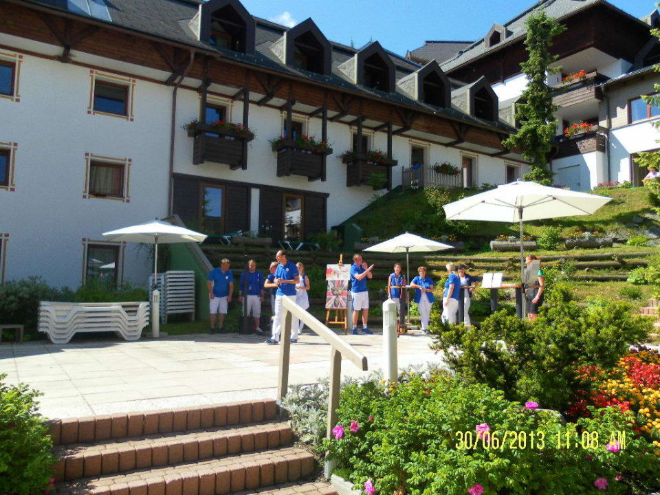 Innenhof Aldiana Club Schlanitzen Alm