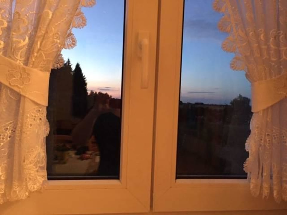 Nächtlicher Ausblick Ferienwohnung Mülder & Leopold