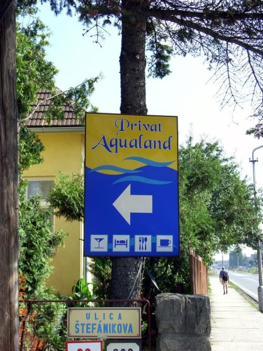 Wegweiser Apartments Pension Aqualand
