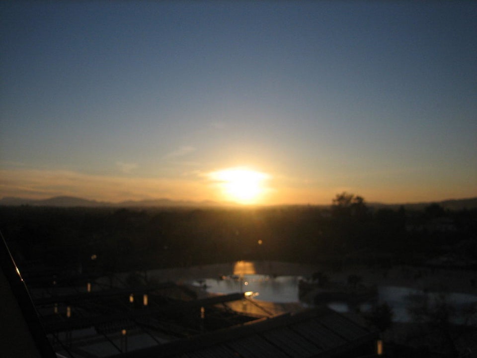 Sonnenuntergang Hotel Mariant Park