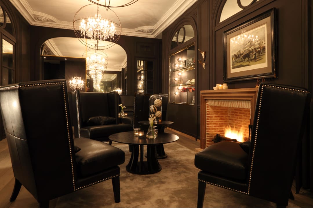 Un salon du New Hotel Roblin New Hotel Roblin