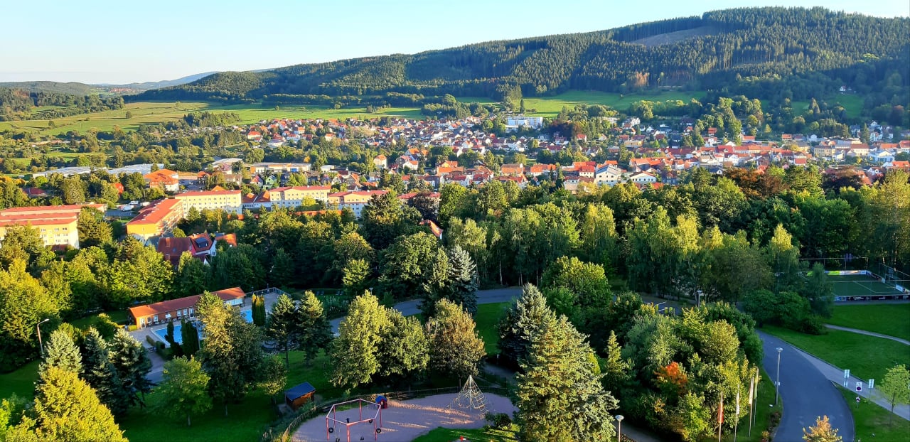 Ausblick AHORN Berghotel Friedrichroda