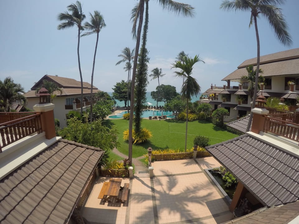 Super widok z balkonu pokoju deluxe Hotel Aloha Resort