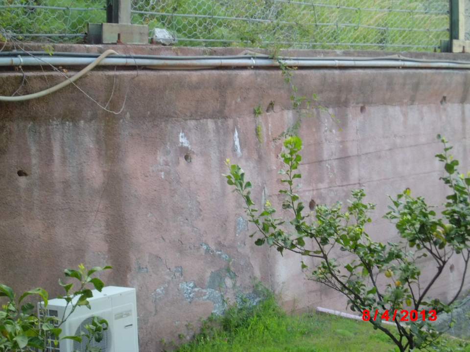 Ausblick aus dem Zimmerfenster, keine sonne nur ma Capo dei Greci Taormina Coast Resort Hotel & Spa
