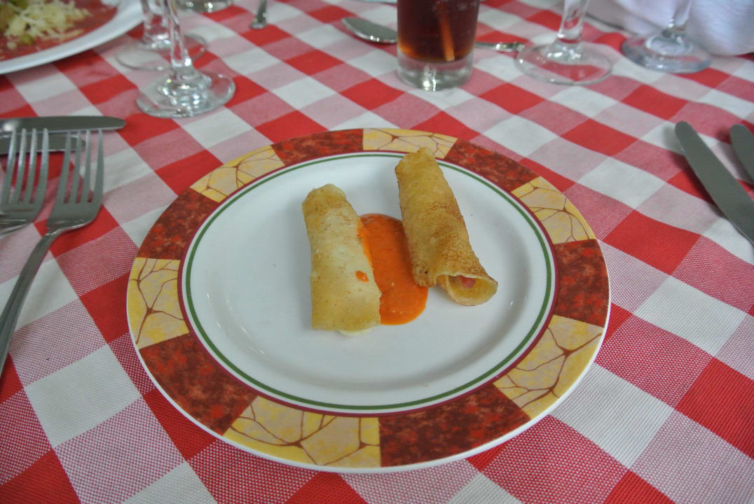 Vorspeise Restaurant Tropipalmas Starfish Cuatro Palmas