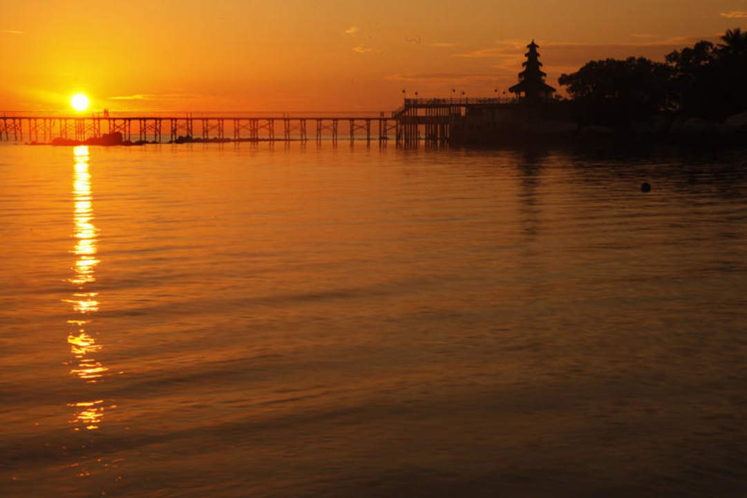 Island Bar Red Sunset Turi Beach Resort